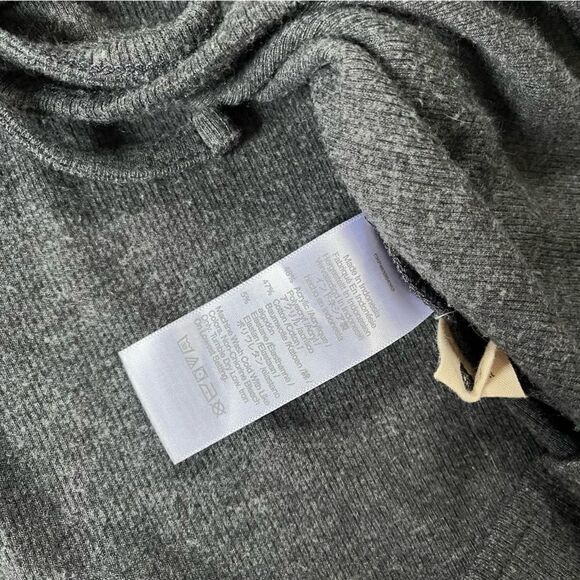 Madewell Brushed Rib Tie-Front Cardigan XXS - Picture 9 of 12